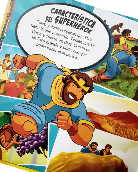 Libro de historias de superhéroes