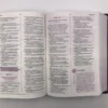 Biblia de la mujer conforme al corazón de Dios morada - Imagen 6