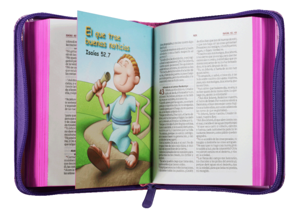 Biblia amigos por siempre rosada - Imagen 2