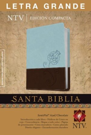 Biblia Compacta LG Azul-Chocolate NTV