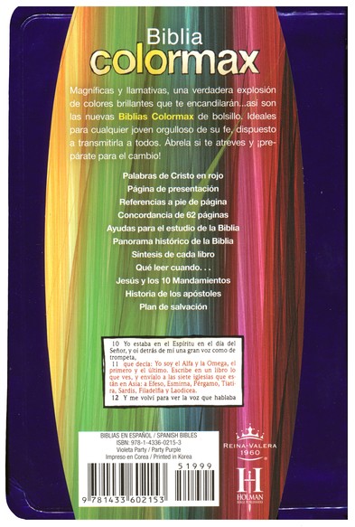 Biblia Colormax Violeta