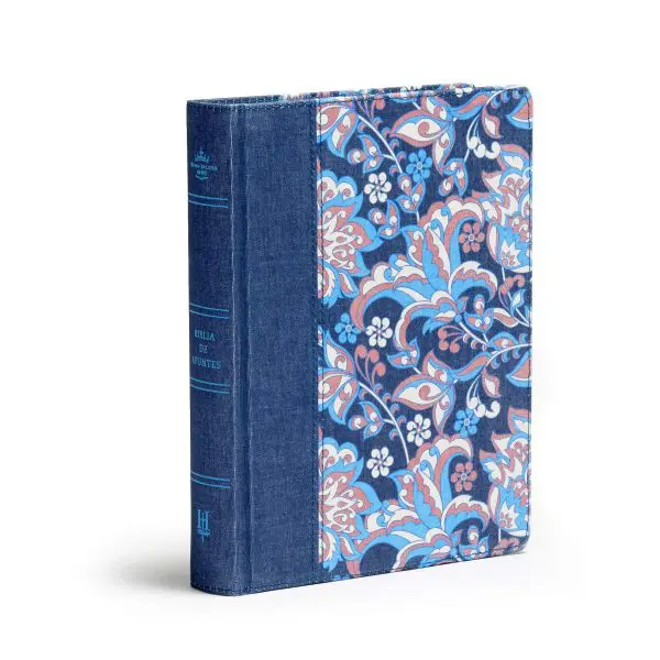 Biblia de Apuntes Edición Ilustrada Azul