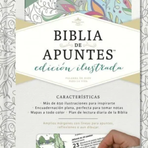Biblia de Apuntes Blanca Para Colorear RVR 1960