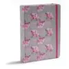 Biblia de apuntes Gris Floral