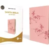 Biblia de estudio serie 50 rosa dos tonos RVR60