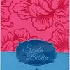 Biblia RVR60 045CZTILG, Fucsia Azul Cierre Indice Canto Plateado