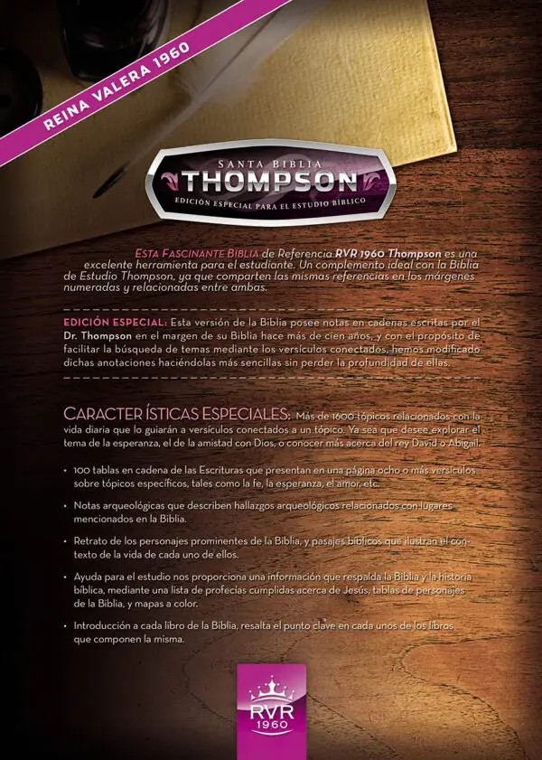 Biblia de estudio Thompson - Mujer