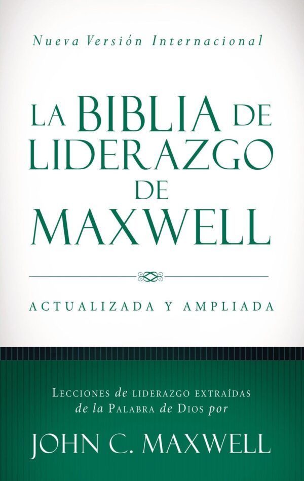 biblia de liderazgo de Maxwell