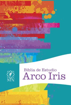 Biblia de estudio arco iris en NTV tapa dura