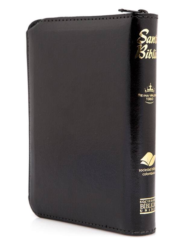 Biblia RVR1960 con cierre - índice tamaño pequeño, alcolchada