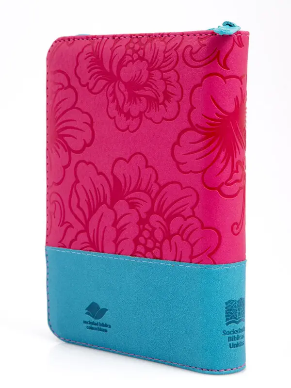Biblia RVR60 Tamaño 45CZTILG Fucsia Azul
