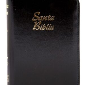 Biblia RVR1960 de lujo negra con cierre acolchada tubiblia.com.co