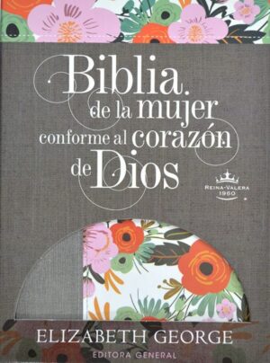 Biblia de la mujer conforme al corazón de Dios. Floral