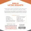 Biblia Reina Valera Letra Gigante Piel Negra