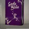 Biblia NTV Edicion: Ziper Purpura Cierre Gris