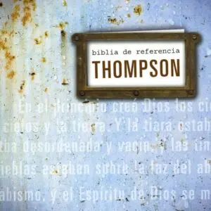 Biblia de Referencias Thompson RVR60 tamaño personal