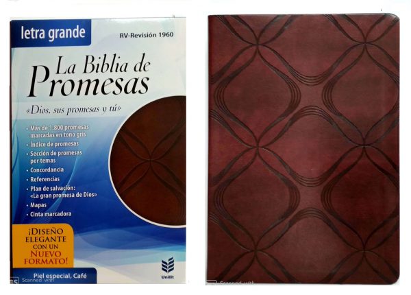 Biblia de Promesas RVR60 Café