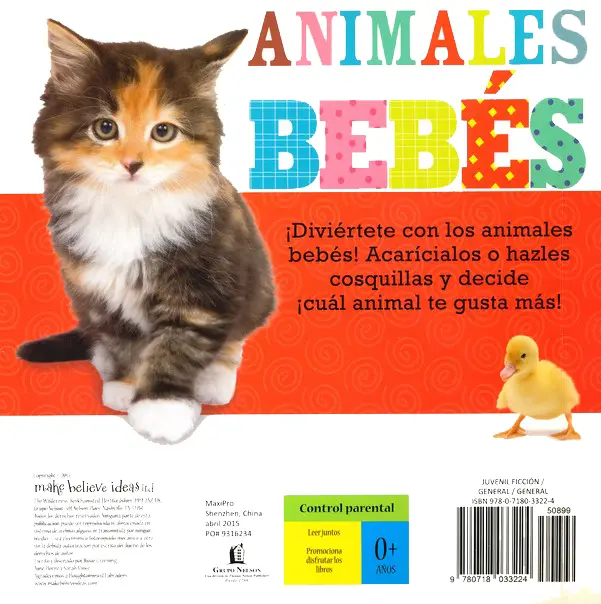 Toca Y Siente Animales Bebés