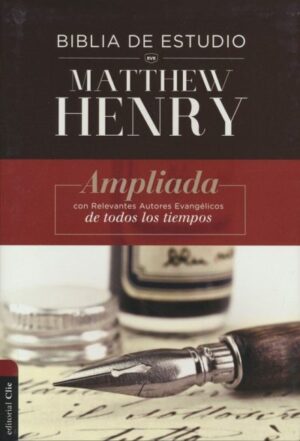 Biblia de estudio Matthew Henry
