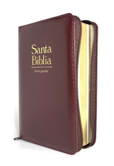 Biblia Reina Valera 1960 | Letra Grande | Vinotinto