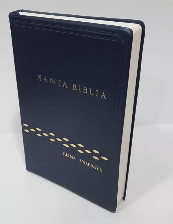 Biblia RVR 60 Tipo agenda Azul