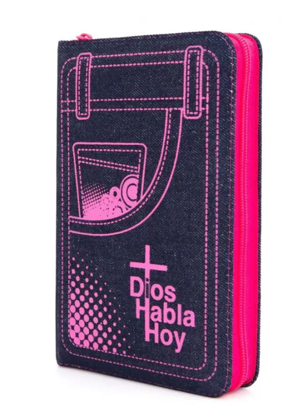 Biblia DHH Letra Grande Jean Fucsia