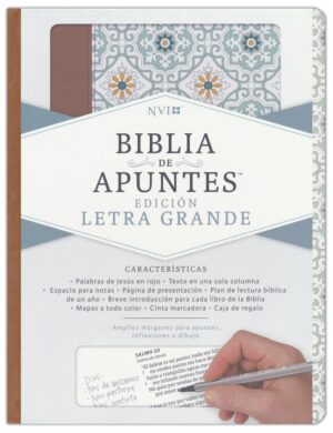 Biblia De Apuntes-NVI-Azulejos Color Salvia