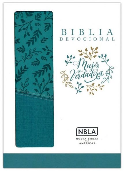 Biblia Mujer verdadera NBLA Aguamarina