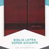 Biblia Letra Super Gigante Marron con solapa NVI