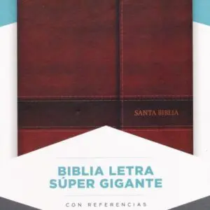Biblia Letra Super Gigante Marron con solapa NVI