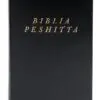 Biblia Peshitta, negro imitacion piel con indice