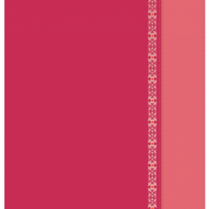 RVR 1960 Biblia de Estudio Holman, fucsia/rosado con filigrana simil piel