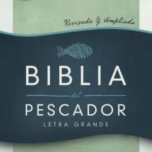 NVI Biblia del Pescador letra grande, verde tapa dura