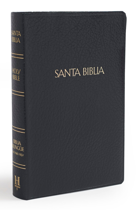 RVR 1960/KJV Biblia Bilingüe, negro imitación piel con índice - Imagen 2