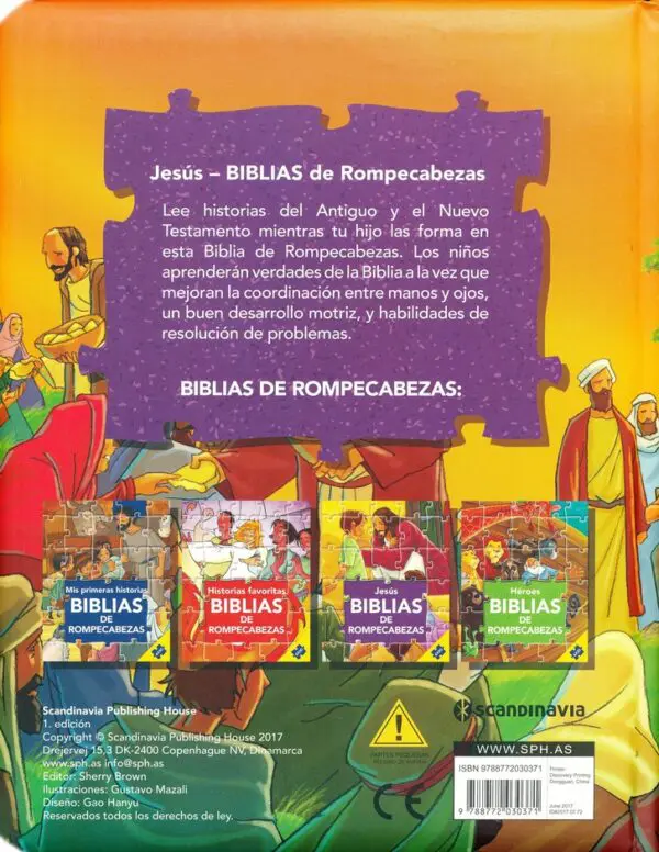 Biblias de Rompecabezas: Jesus