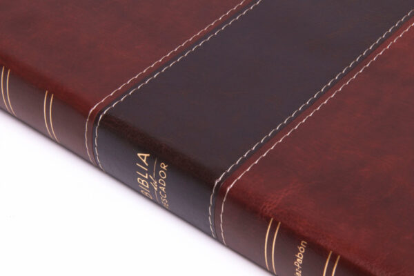 Biblia del Pescador Caoba Letra Grande RVR60