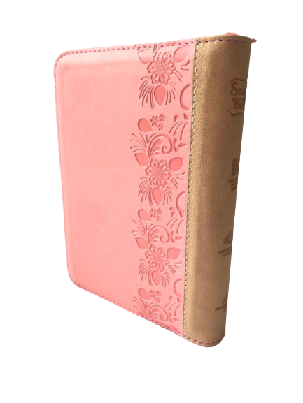 Biblia 045 Rosa Beige RVR1960 tubiblia.com.co