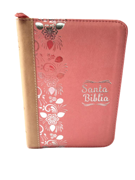 Biblia 045 Rosa Beige RVR1960 tubiblia.com.co