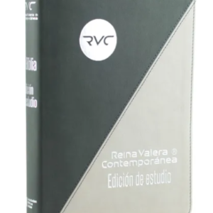 Biblia de estudio Reina Valera Contemporánea Gris