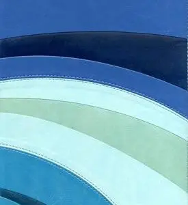 Biblia Estudio Arcoíris Azul RBR60 Símil Piel