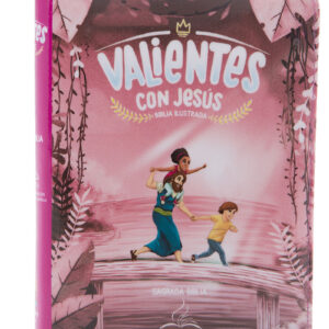 Biblia Valientes con Jesús con cierre - rosada