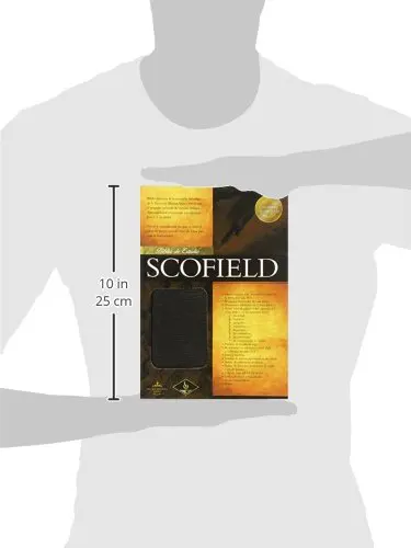 Biblia de Estudio Scofield Piel RVR1960 tubiblia.com.co