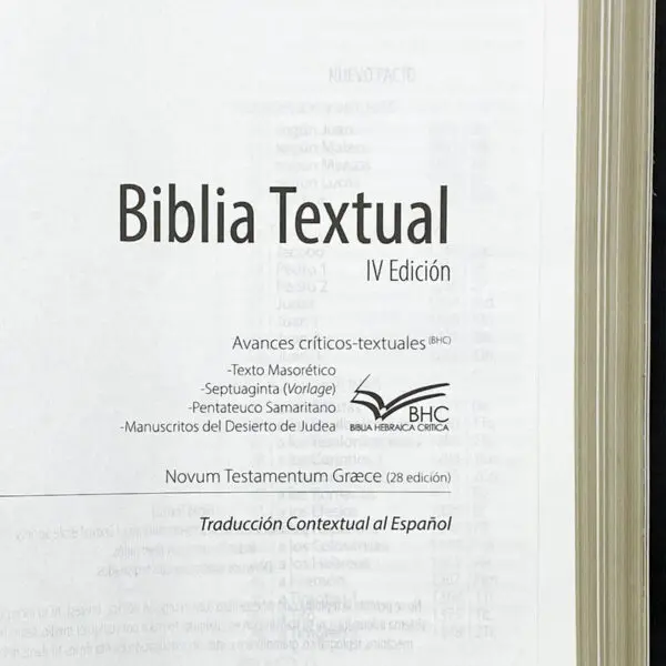 Biblia Textual IV Edición