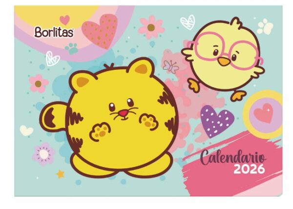 Calendario Borlitas 2026