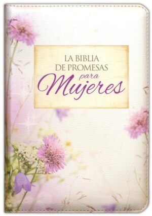 Biblia de Promesas Compacta Floral con Cierre