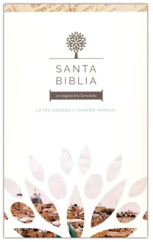 Biblia RVR1960 | Letra Grande | Ziper Fucsia | Edición Tierra Santa