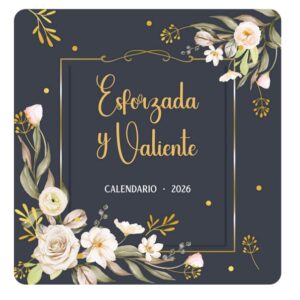 Calendario Esforzada y Valiente 2026