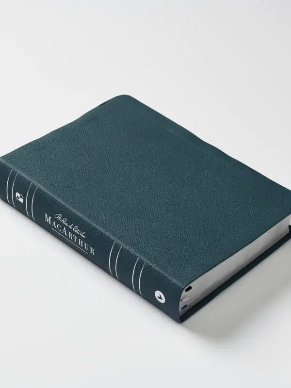 NBLA Biblia de Estudio MacArthur, Piel Genuina