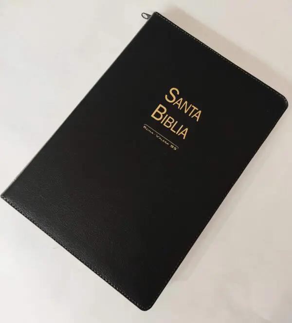 Biblia Reina Valera 1995 Piel Negro
