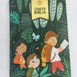 Biblia interactiva para Niños. Letra Grande con cierre